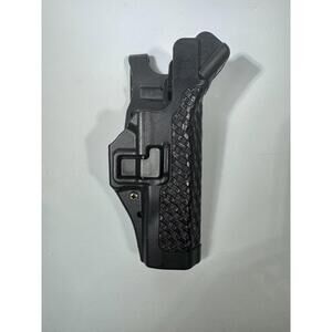 BLACKHAWK! SERPA Level 3 Auto Lock Duty Basketweave Finish Holster
